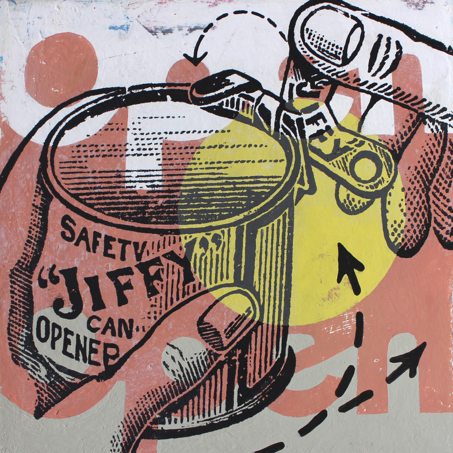 Can Opener – 40x40cm