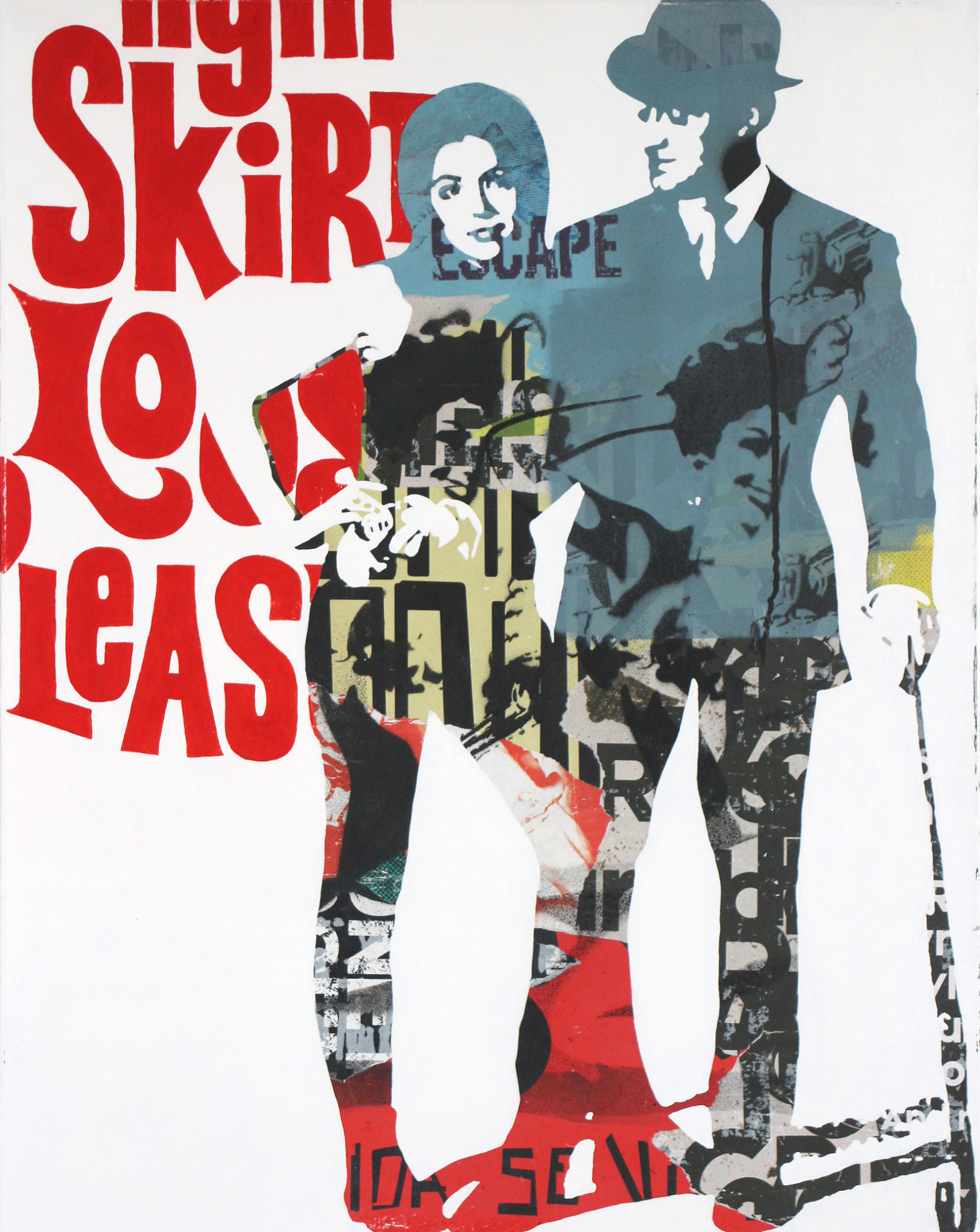 Emma Peel & John Steed – 65x81cm