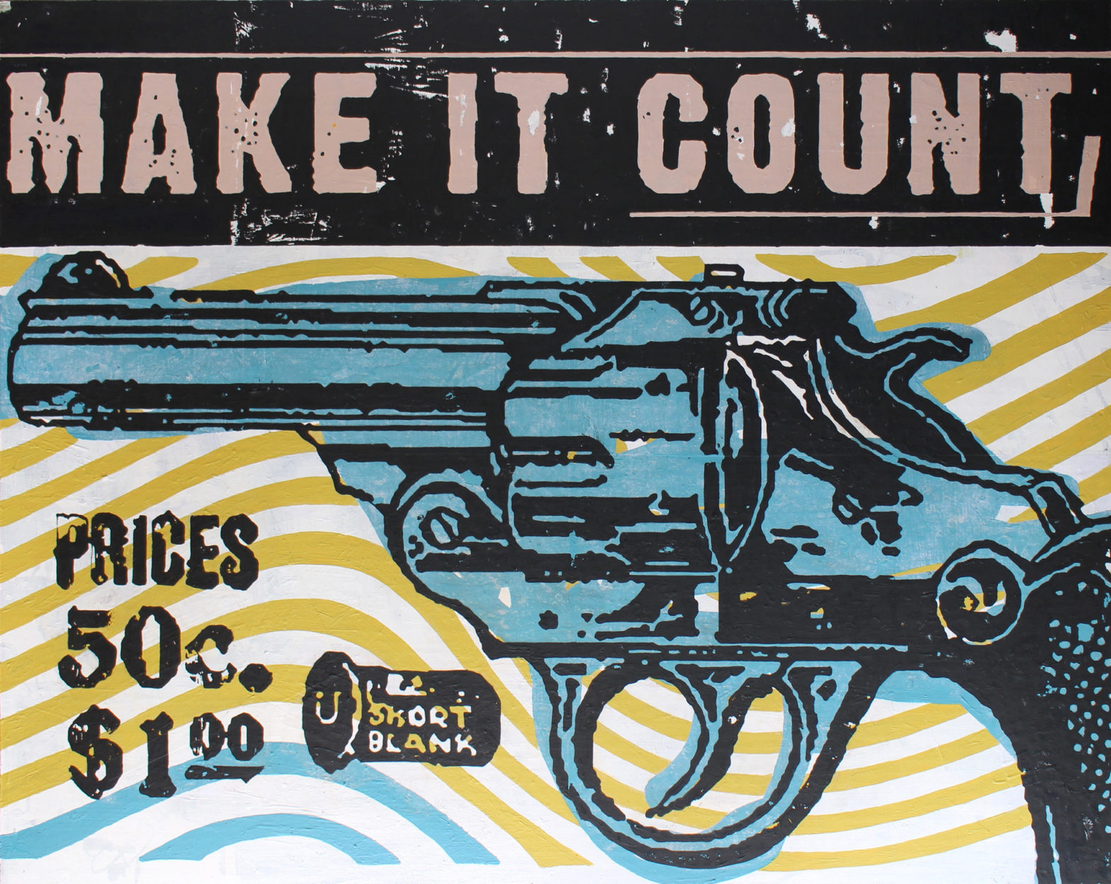 Make It Count – 73x92cm