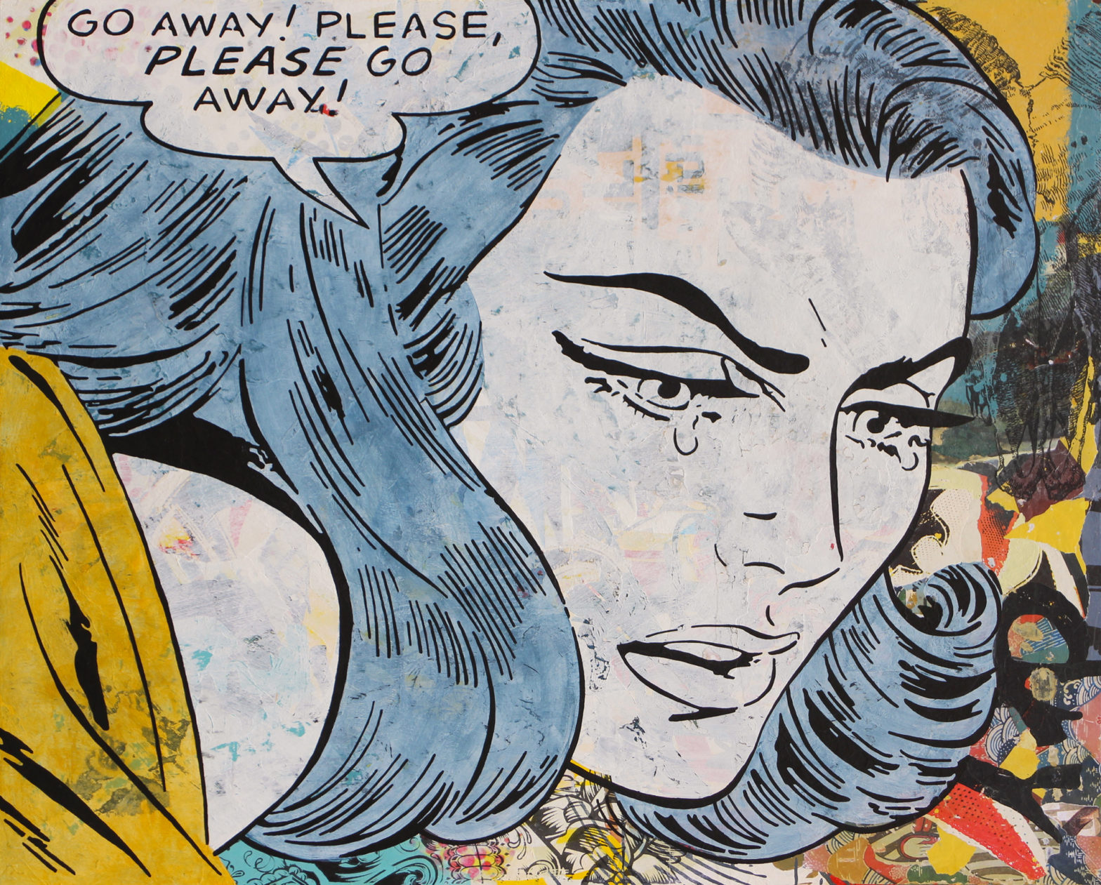 Please, please – 81x100cm