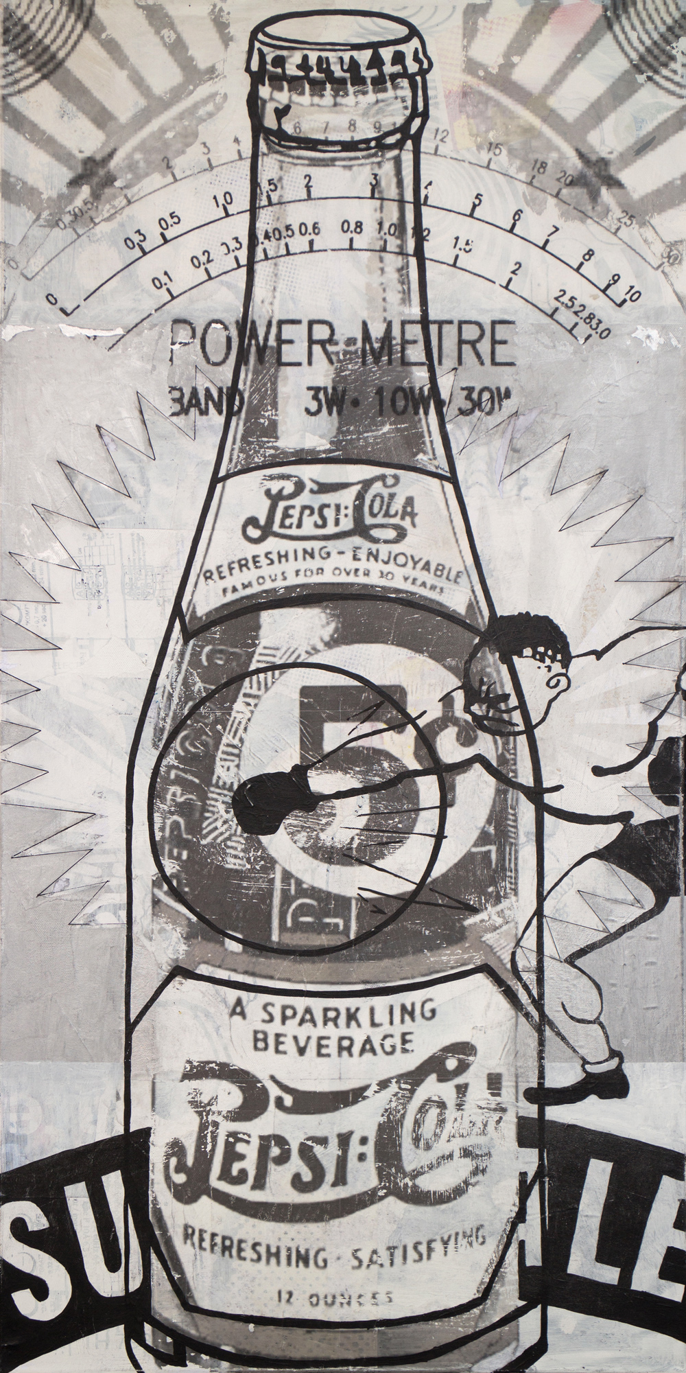 Bottle #3 – 50x100cm