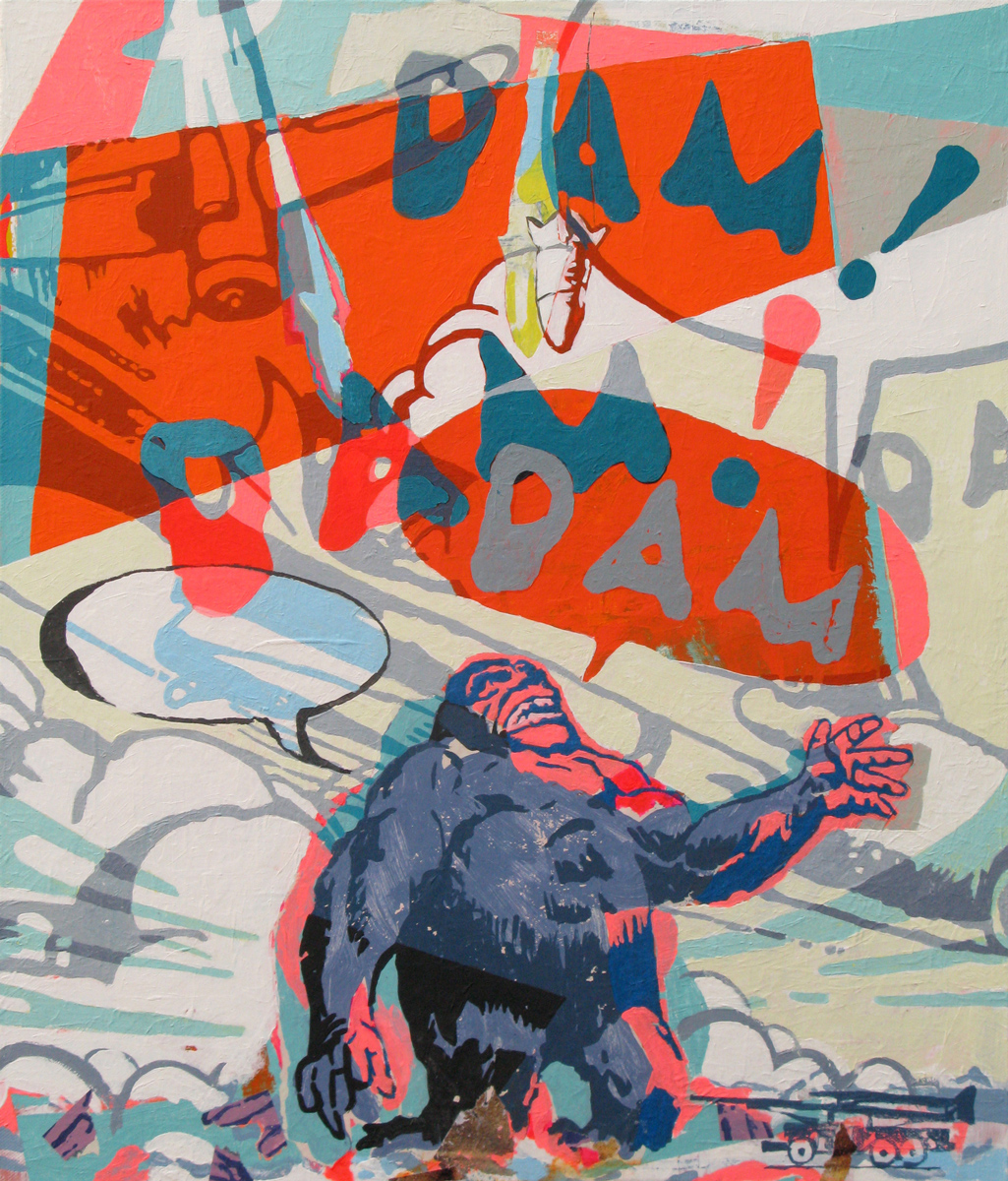 DAM! DAM! – 54x65cm