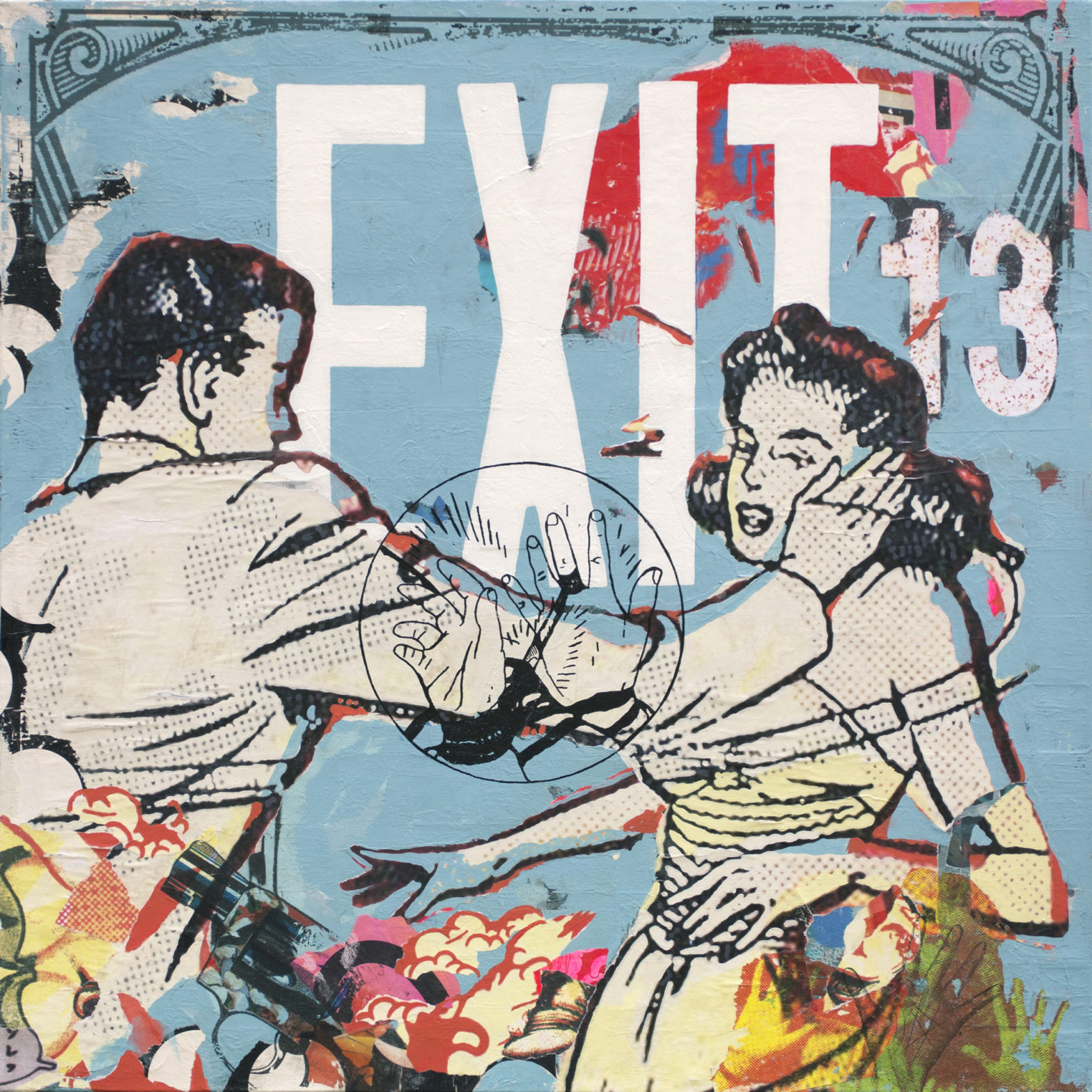 EXIT 13 – 80x80cm
