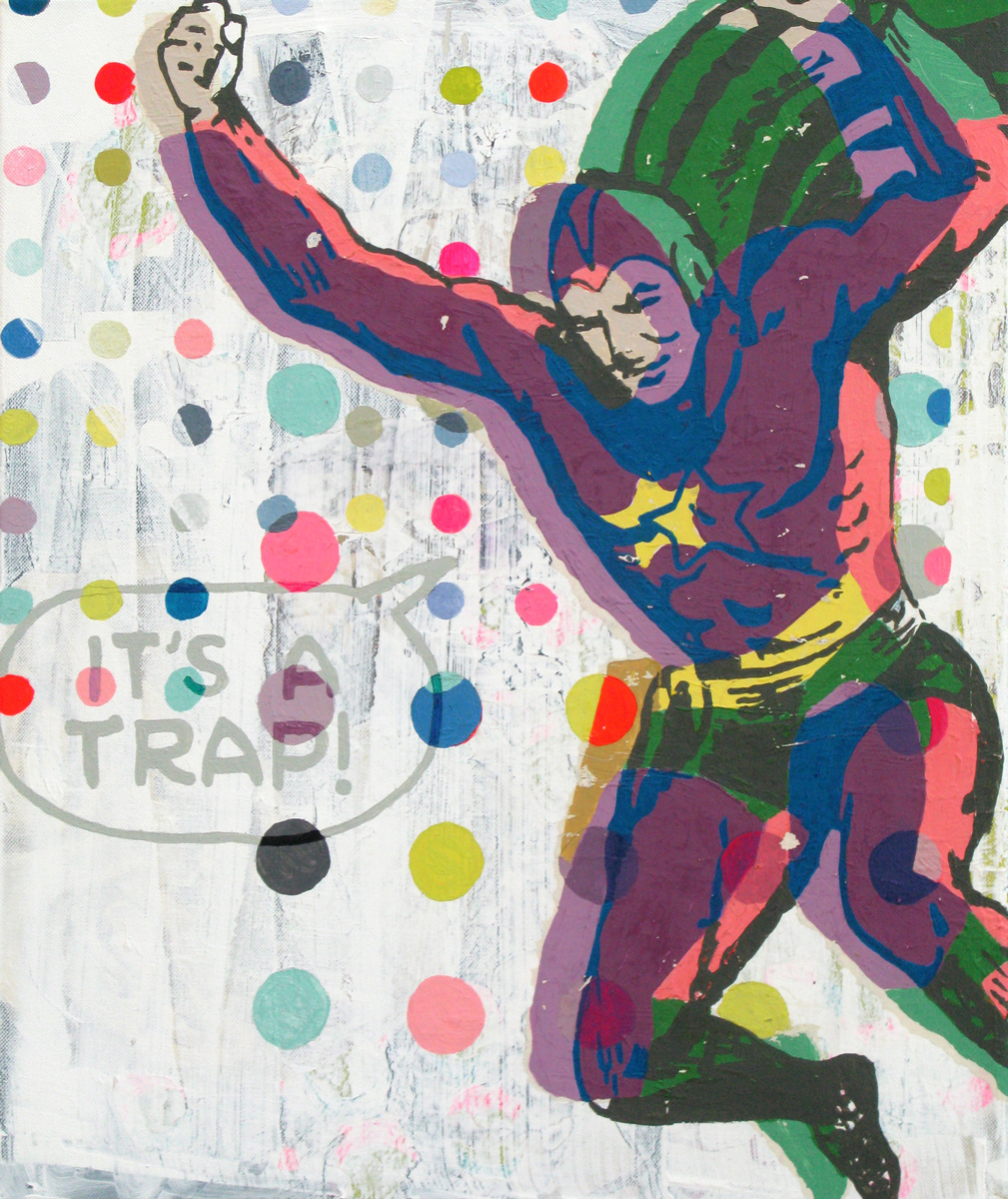 It&rsquo;s a Trap! – 46x55cm