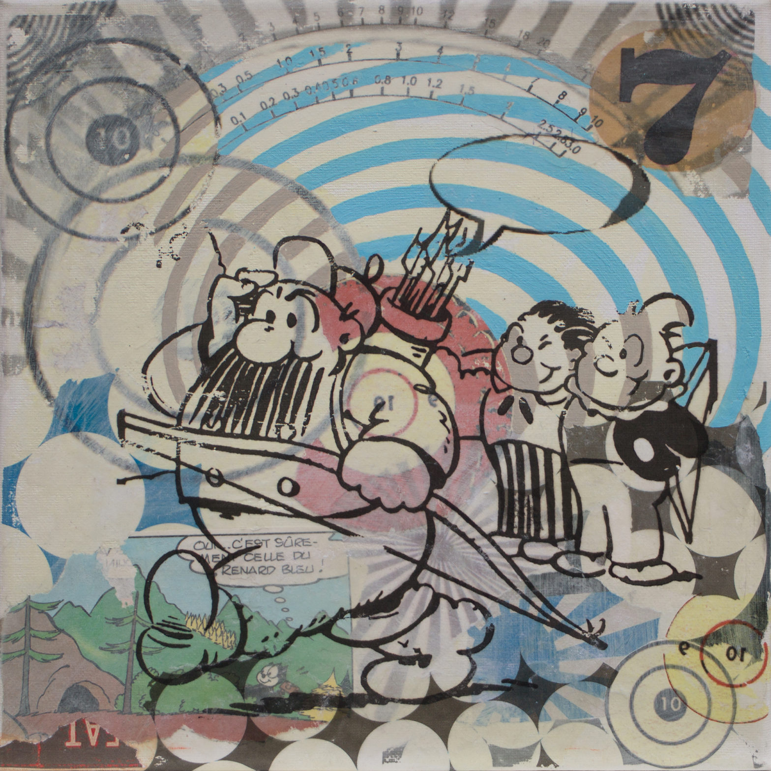 Pim Pam Poum – 30x30cm