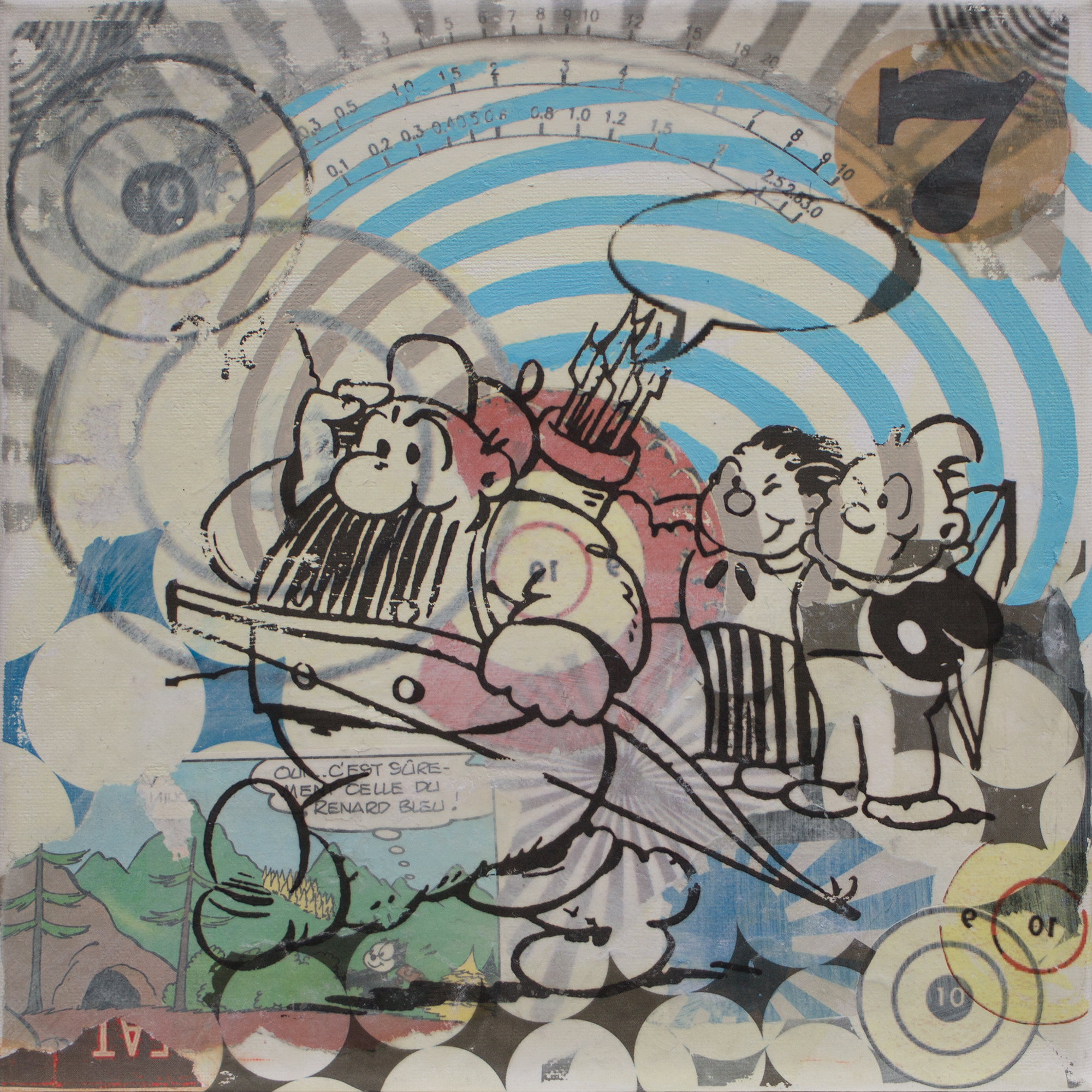 Pim Pam Poum – 30x30cm