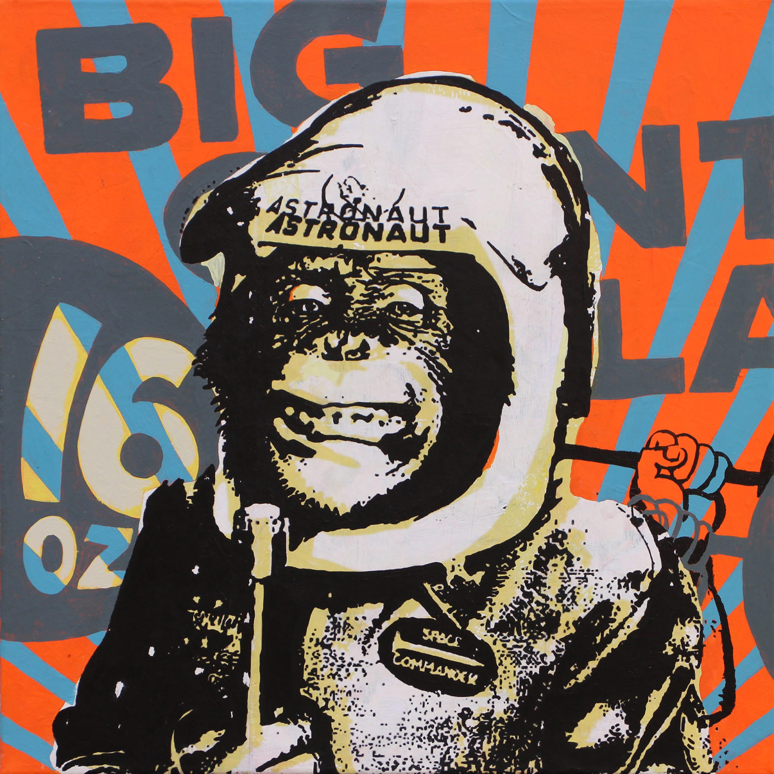 Space Commander – 50x50cm
