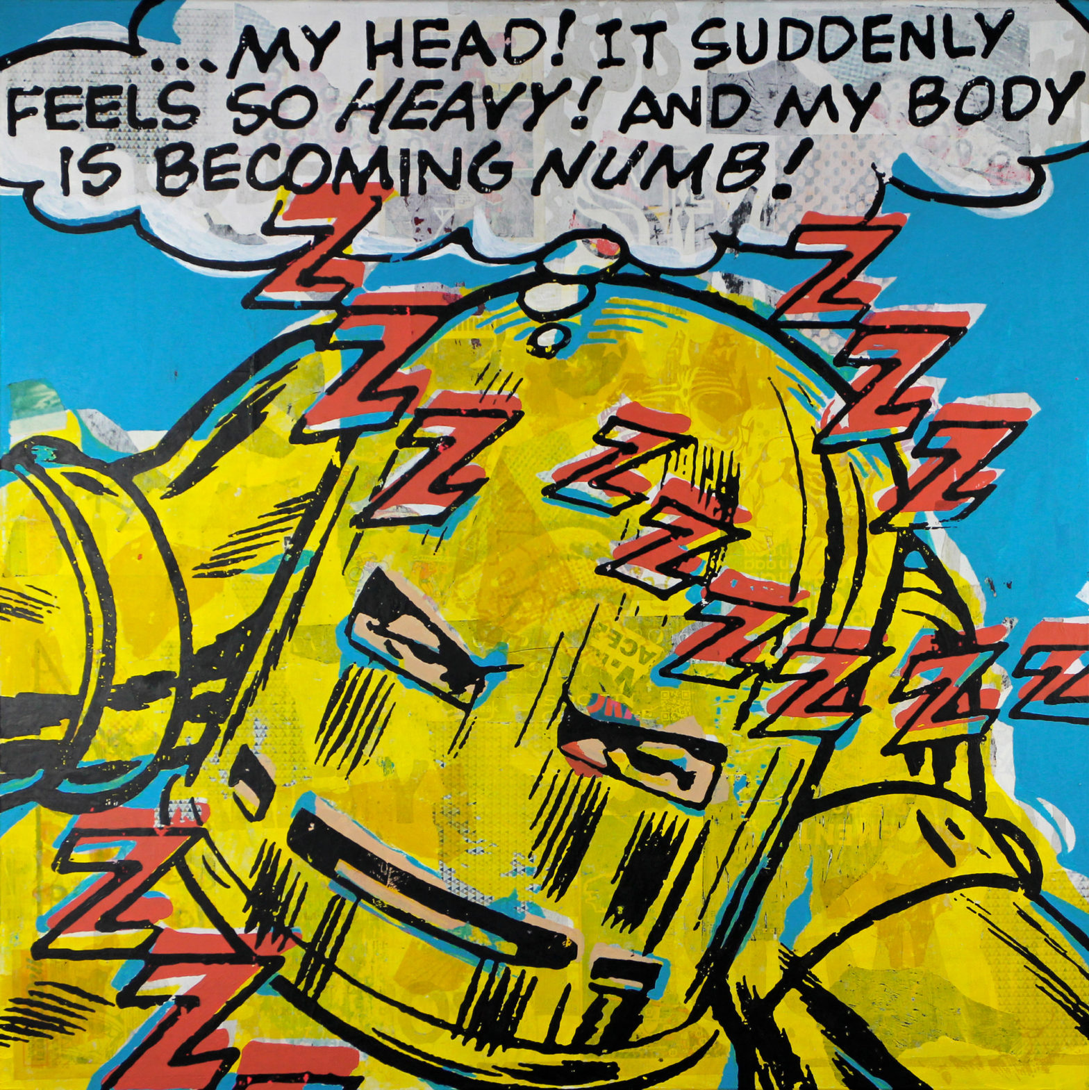 Zzzzz – 100x100cm