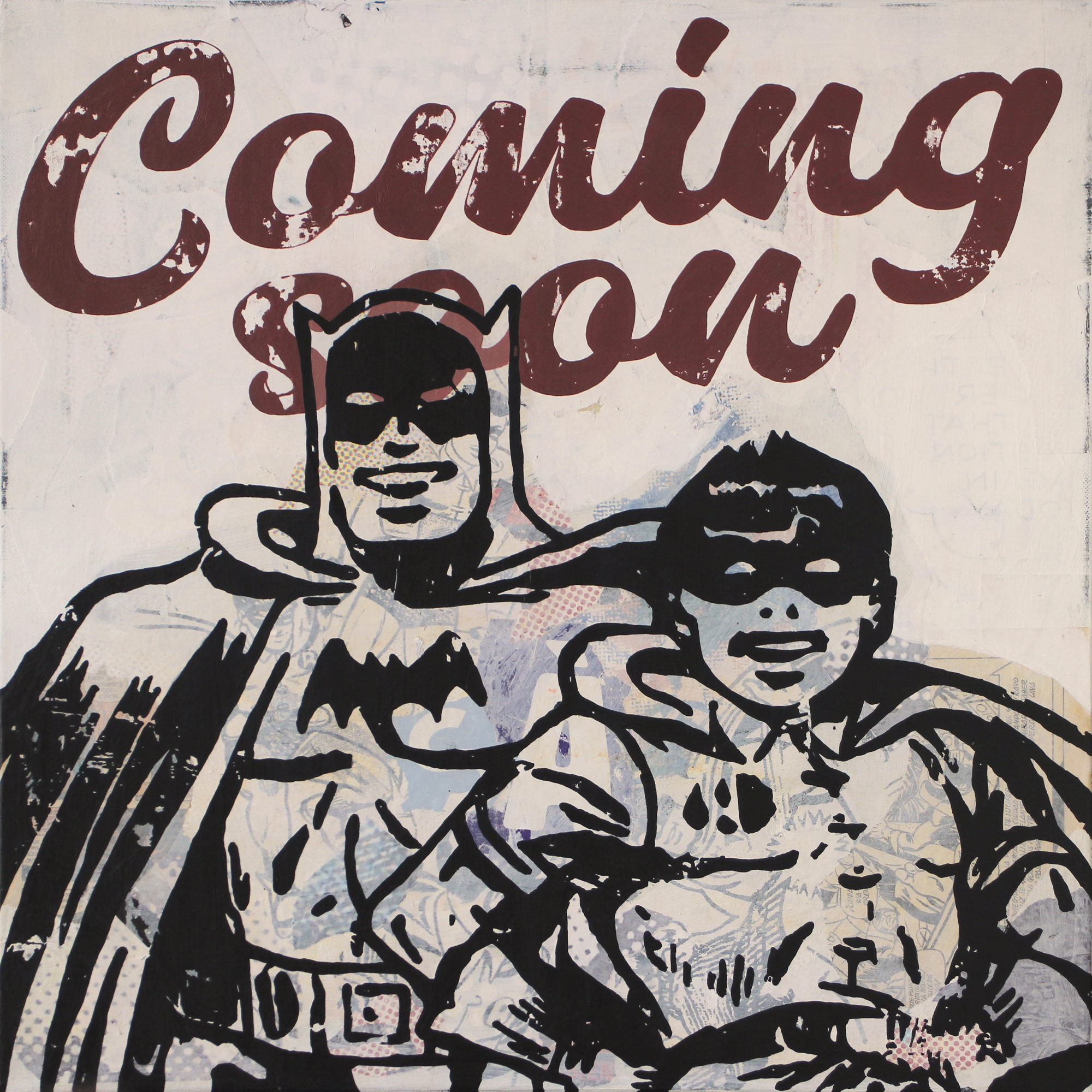 Batman and Robin – 50x50cm