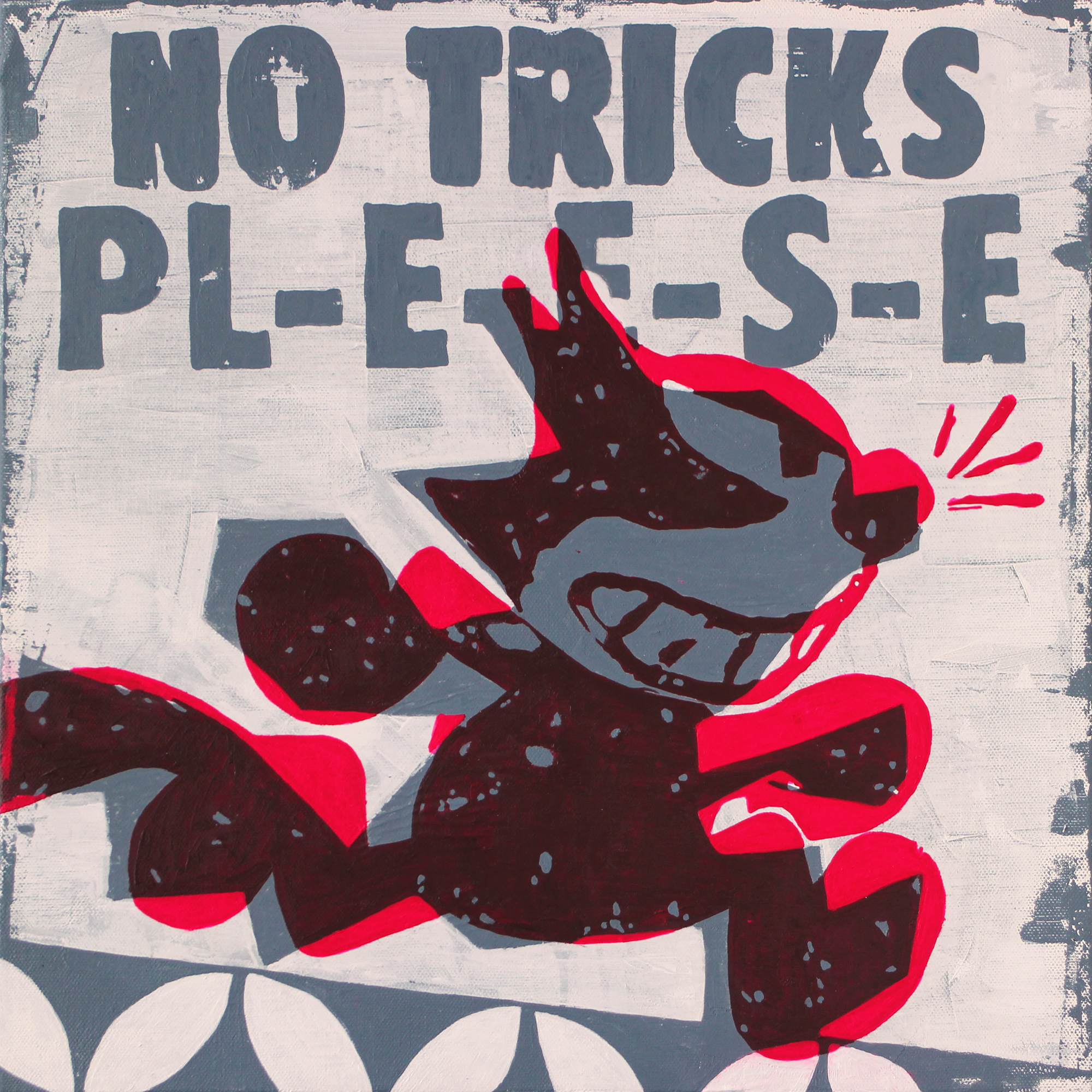 No Tricks – 40x40cm
