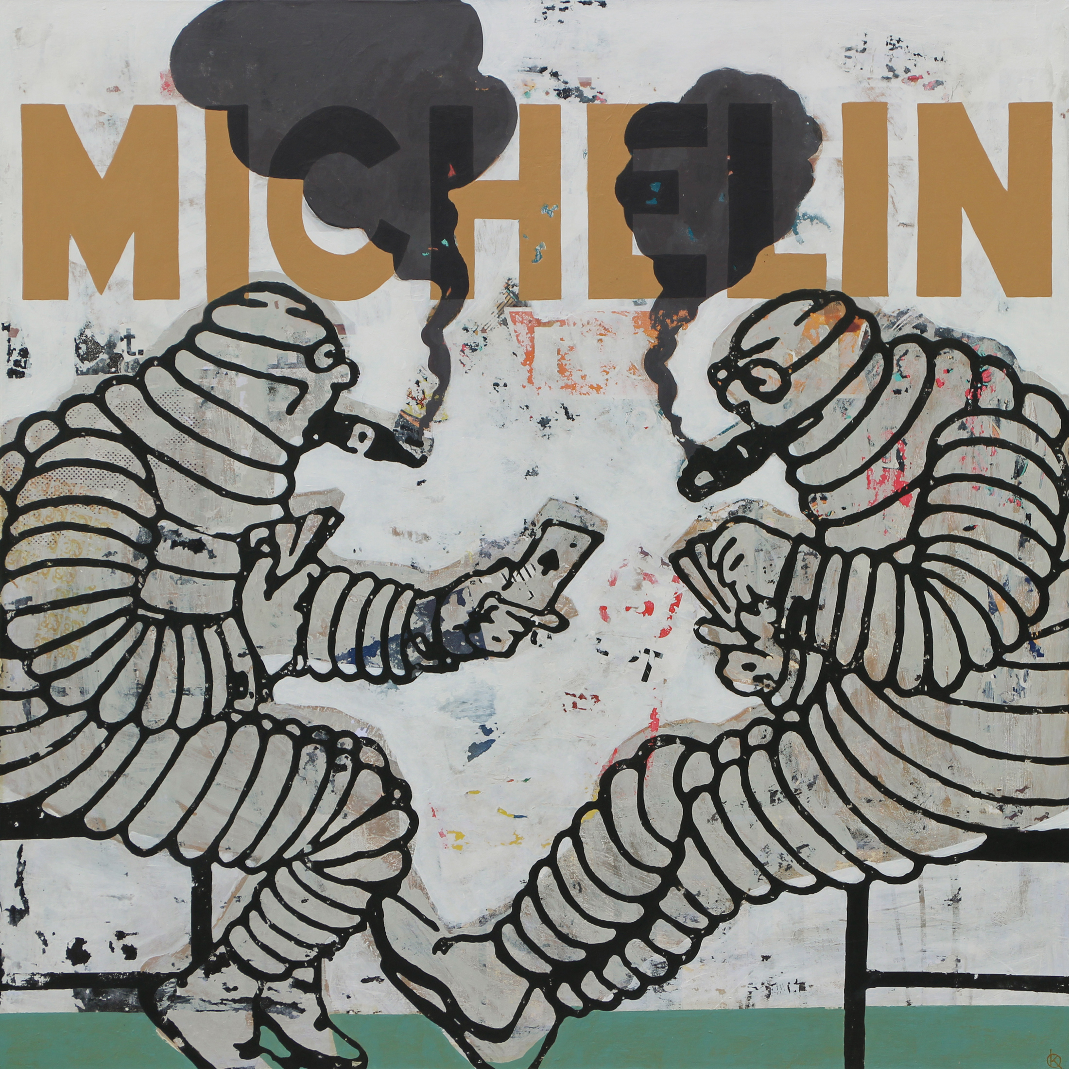 Michelin Club – 100x100cm