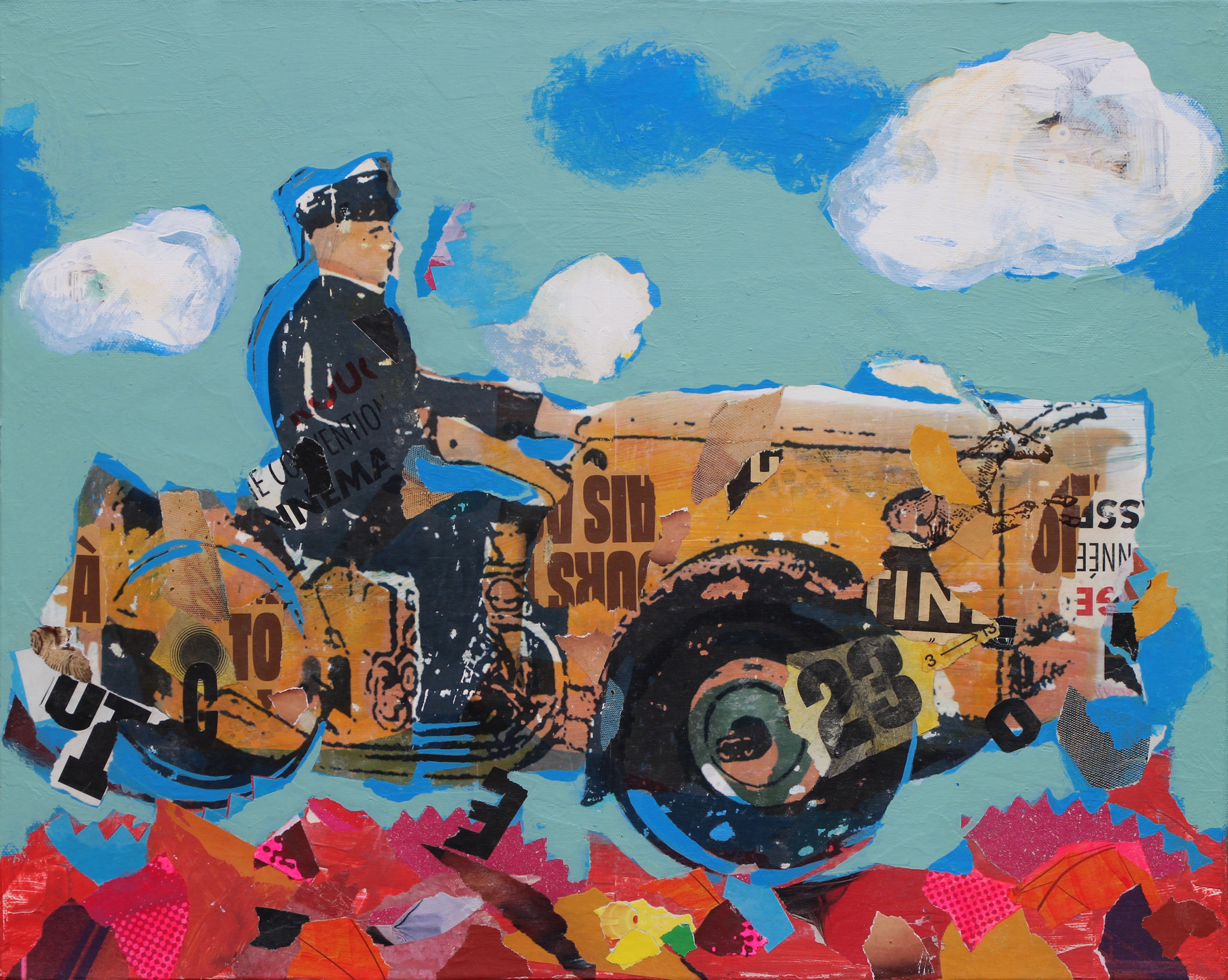Bonne nouvelle – 50x40cm
