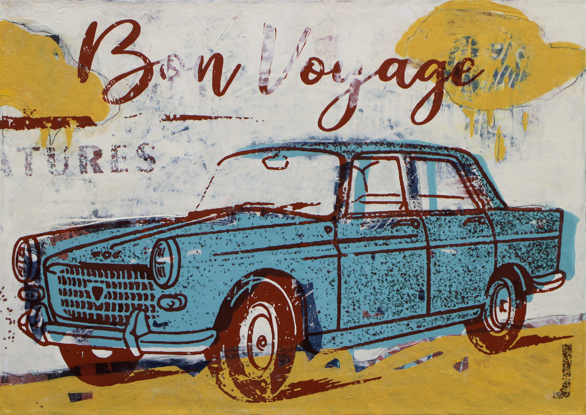 Bon voyage – 70x50cm