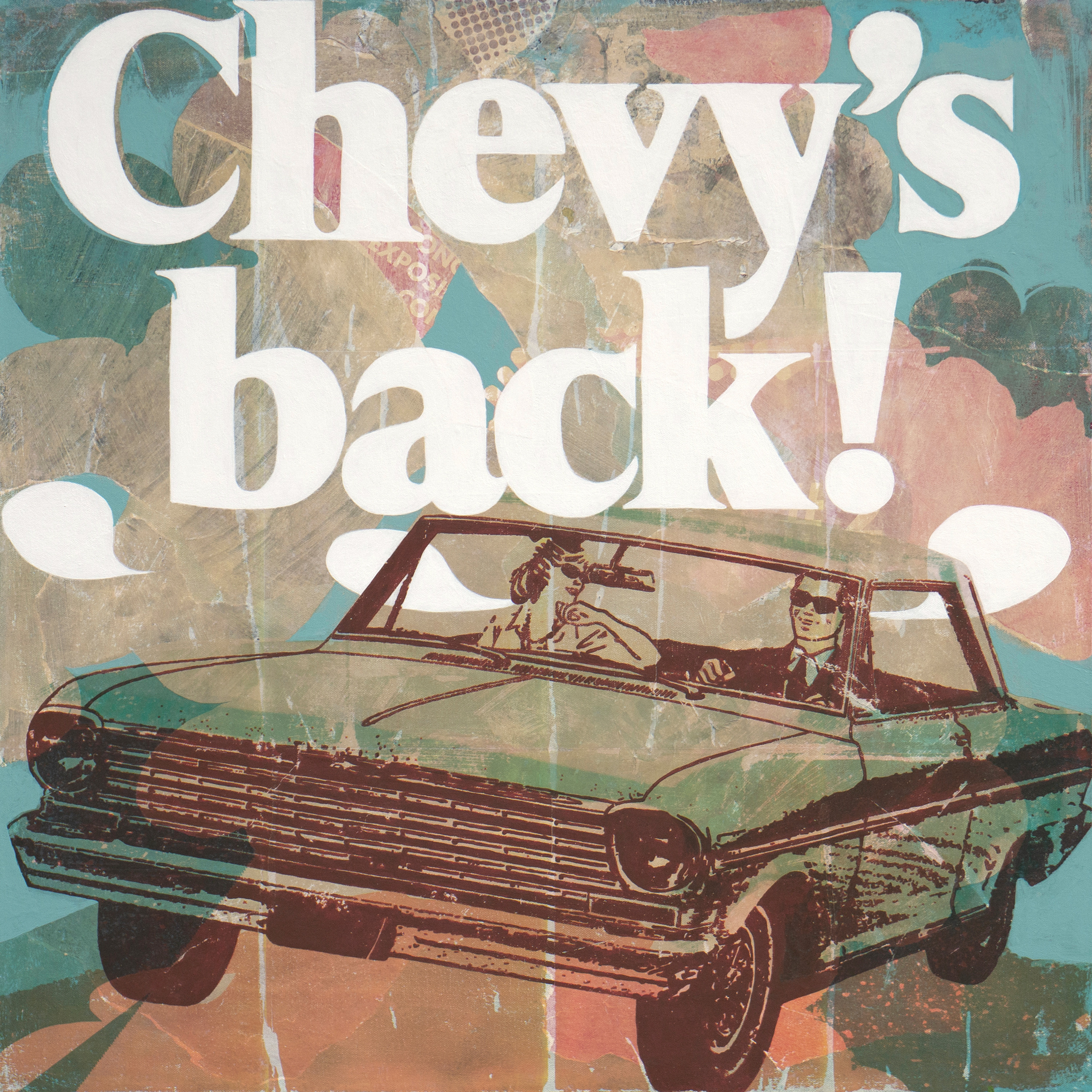 Chevy&rsquo;s back! – 80x80cm