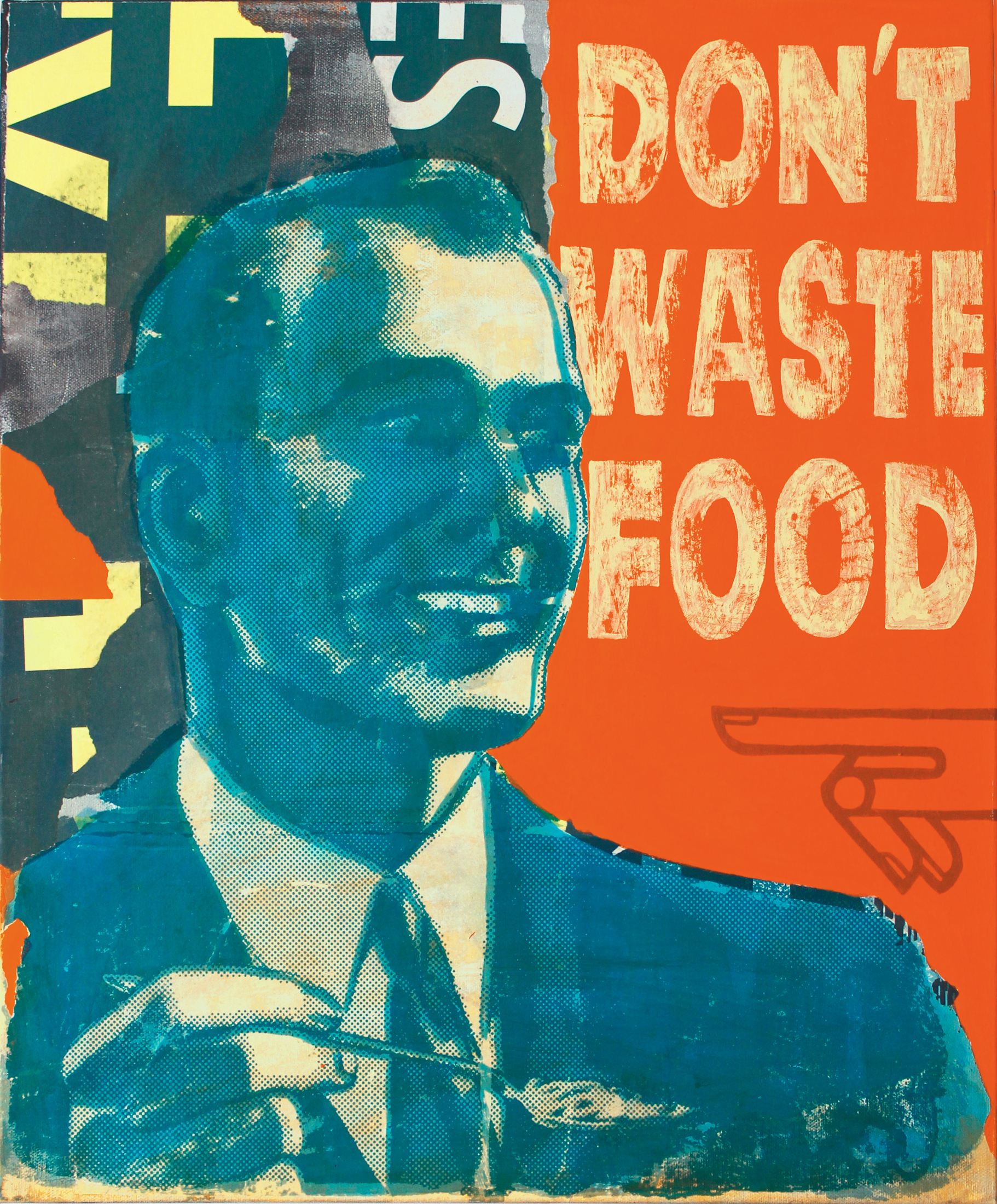 Don&rsquo;t Waste Food – 61x50cm