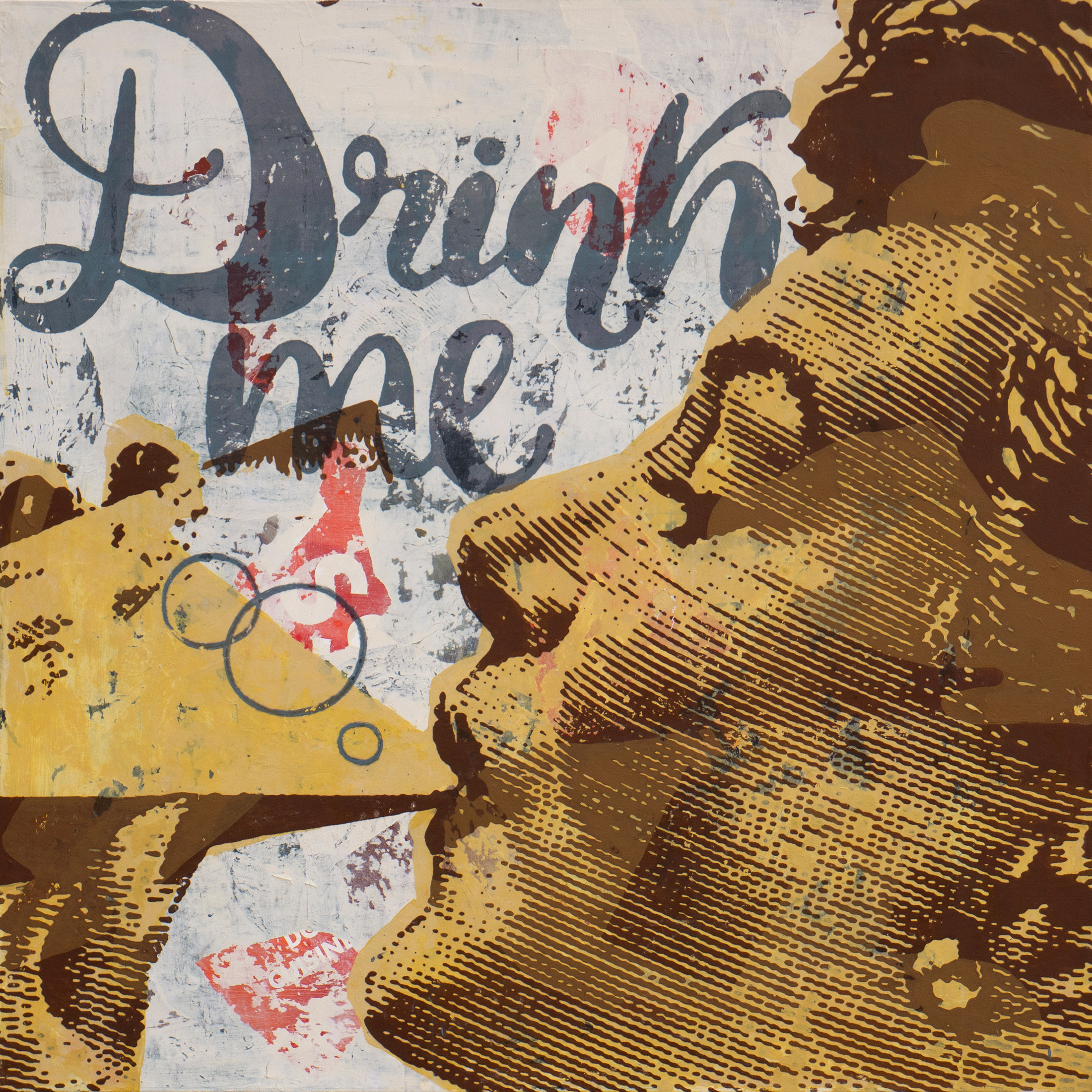Drink me – 80x80cm