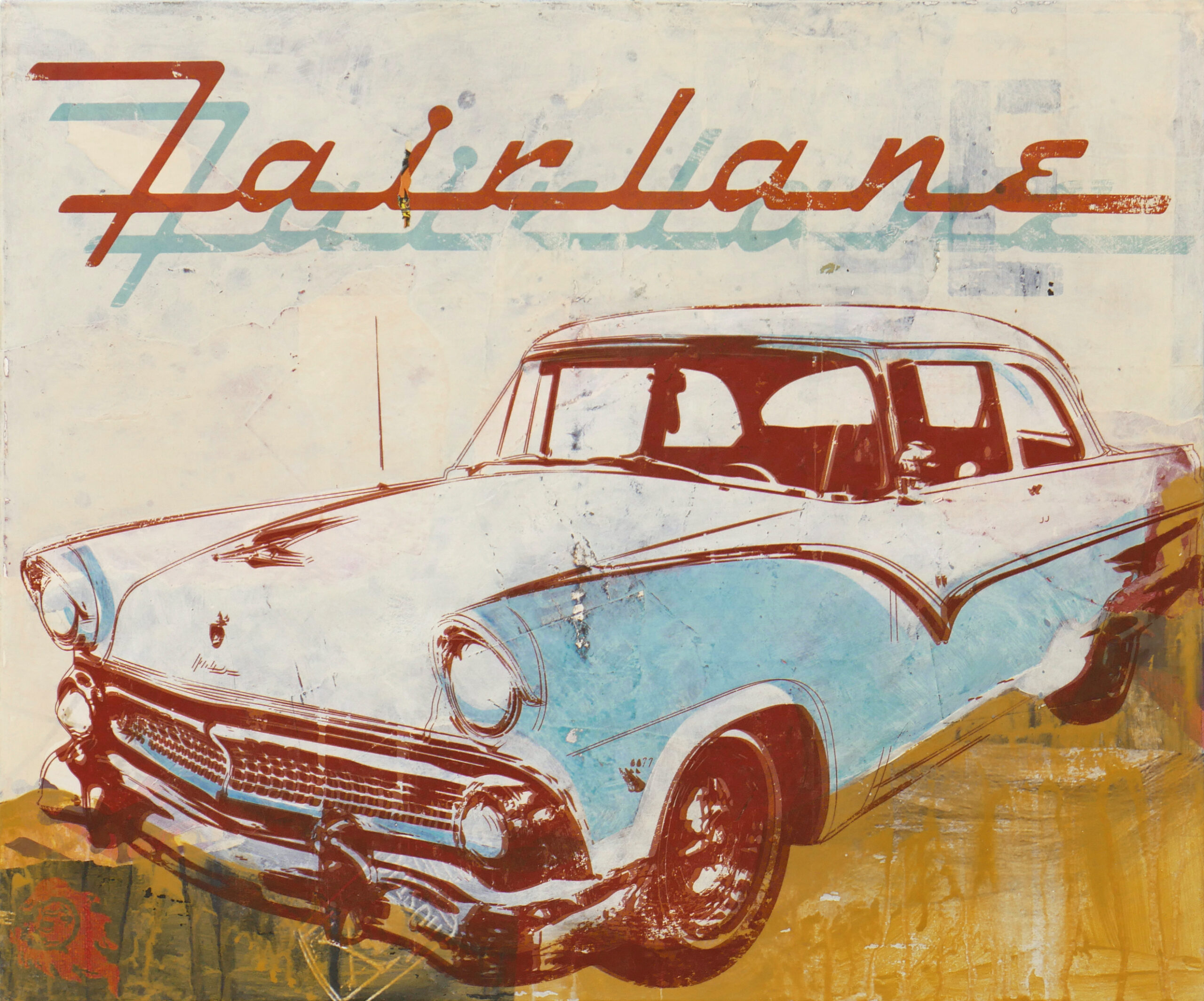 Fairlane – 61x50cm