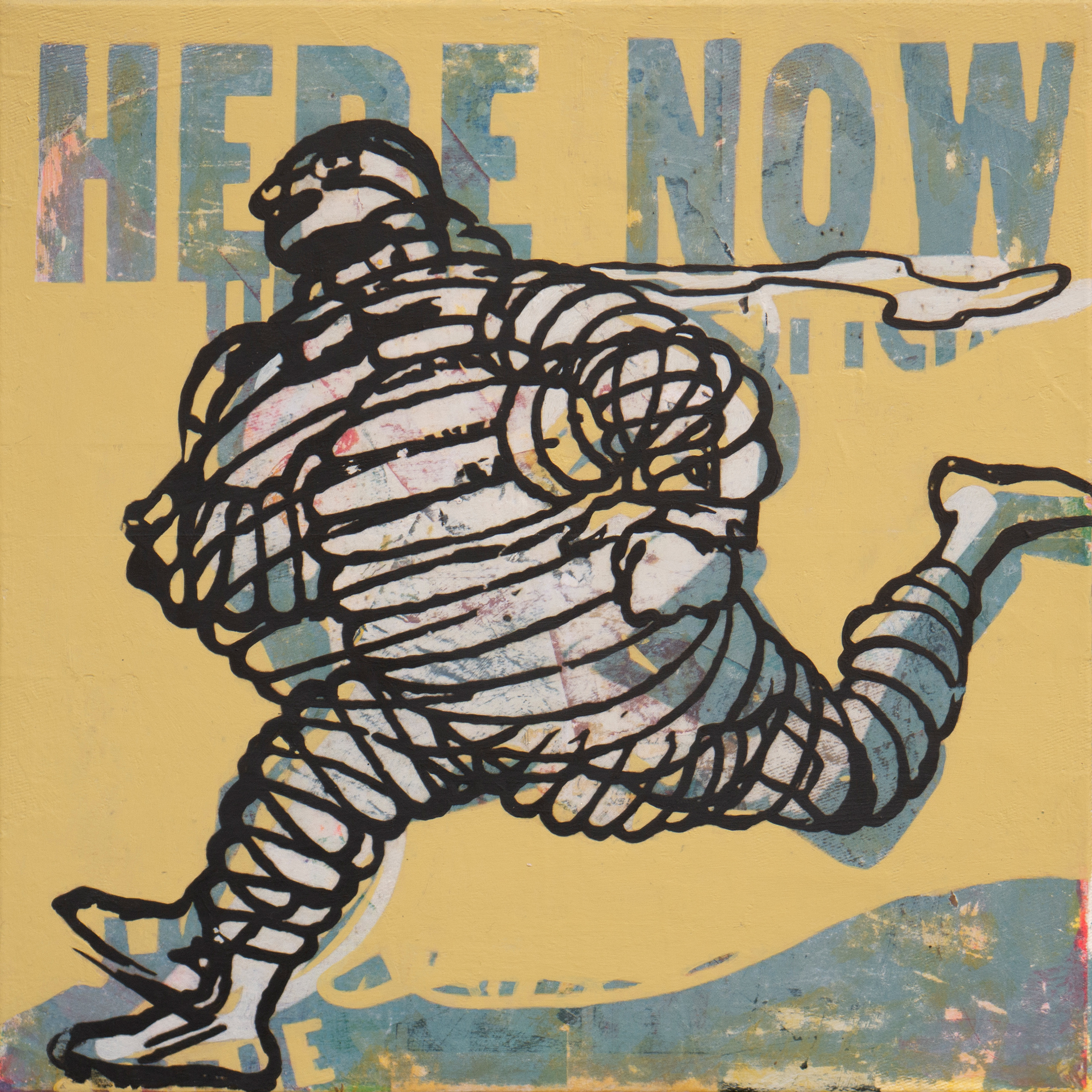 Here now – 30x30cm
