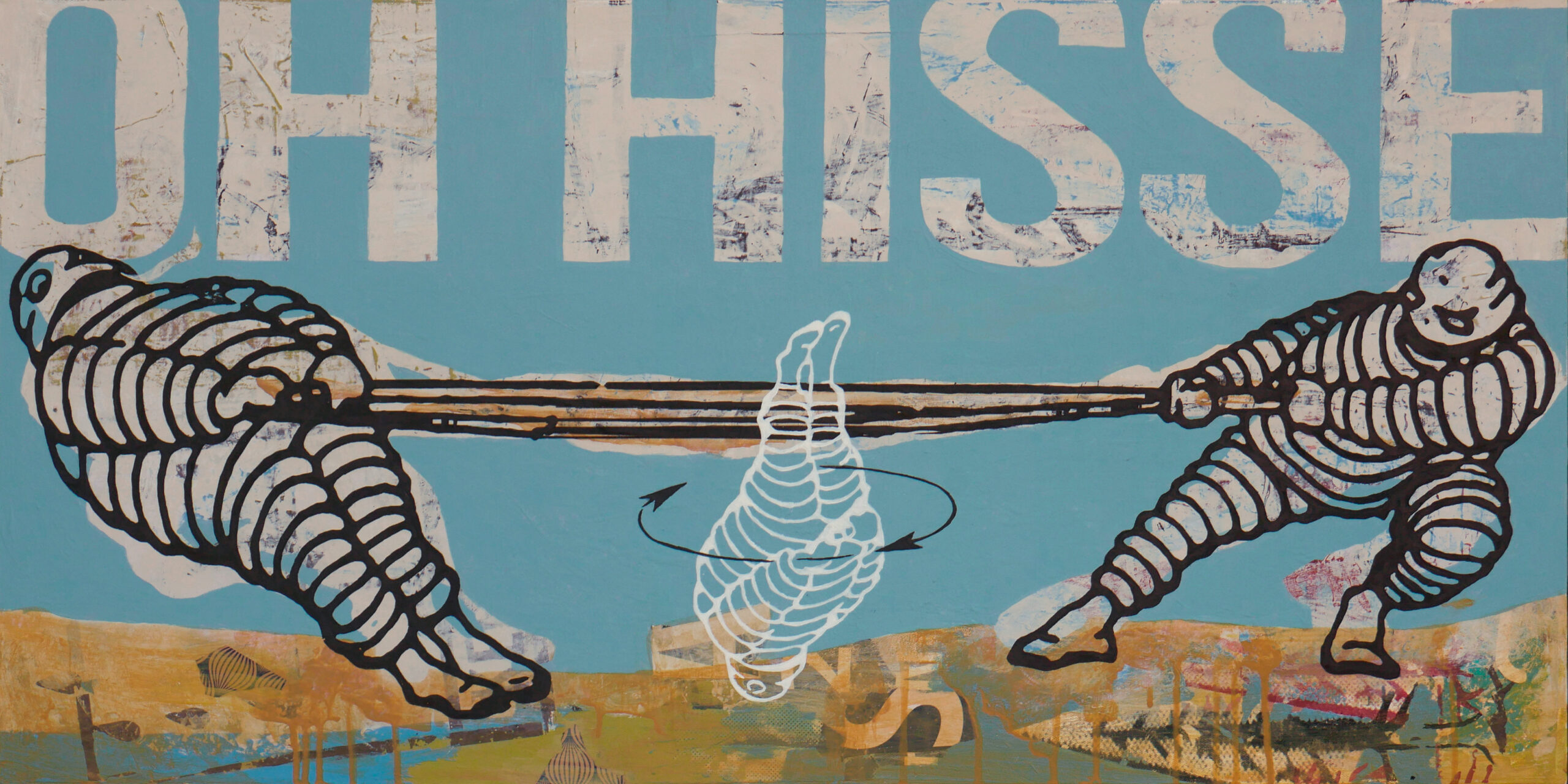 Oh Hisse – 100x50cm