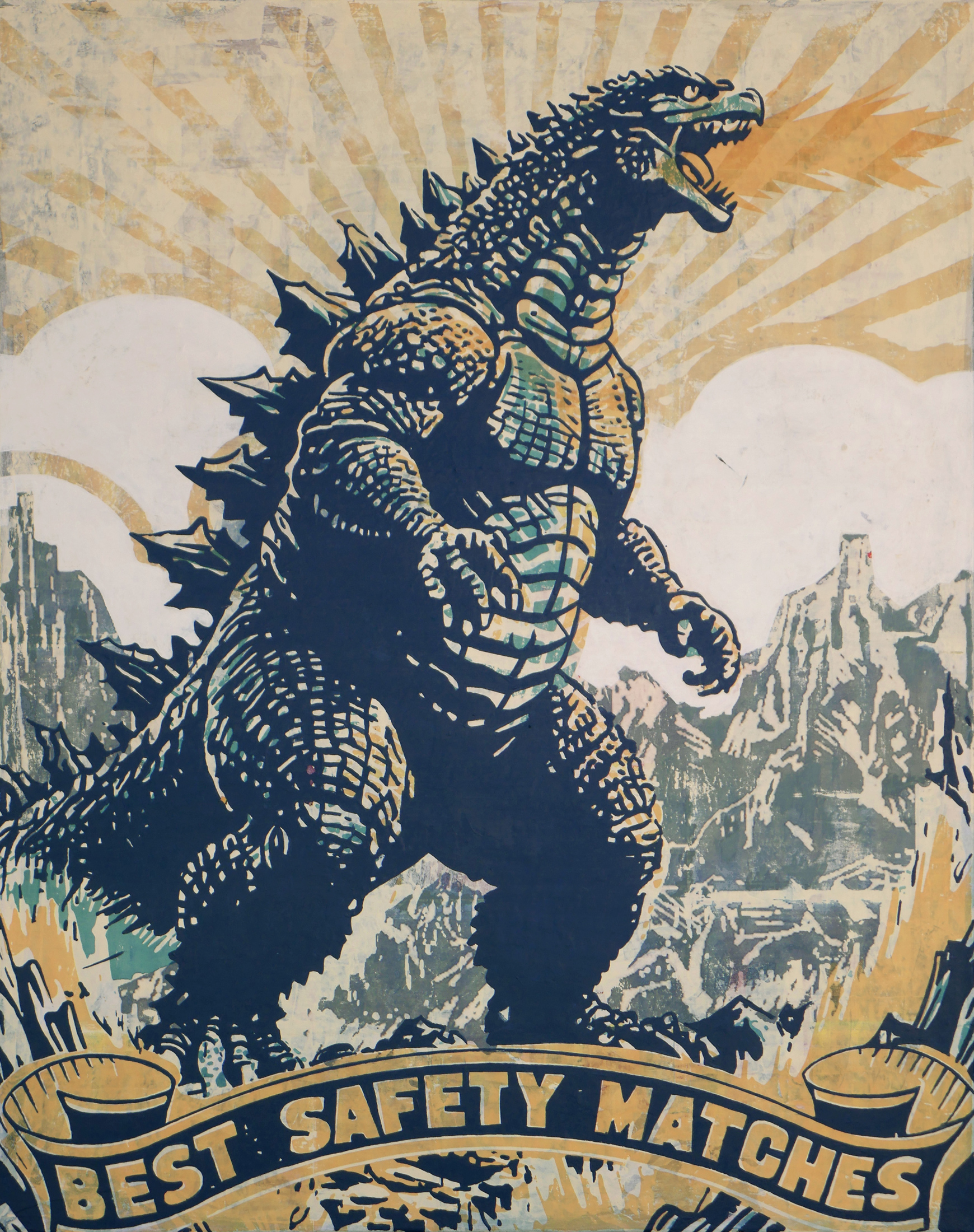 Kaiju – 73x92cm